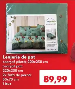 Kaufland SkyHome lenjerie de pat Ofertă