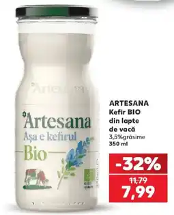 Kaufland Artesana kefir bio Ofertă