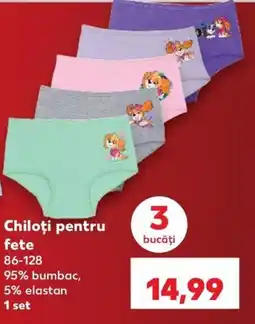 Kaufland Chiloți pentru fete Ofertă
