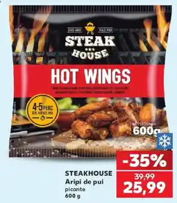 Kaufland Steakhouse hot wings Ofertă