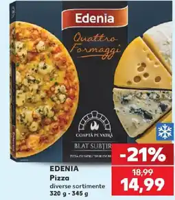 Kaufland Edenia pizza quattro formaggi Ofertă