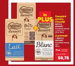 Kaufland Nestle dessert Ofertă