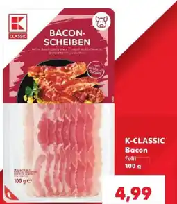 Kaufland K-classic bacon felii Ofertă