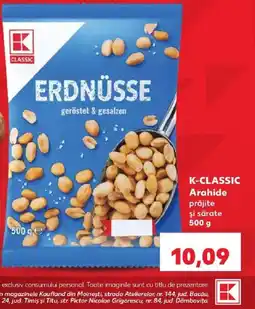 Kaufland K-classic arahide prăjite și sărate Ofertă