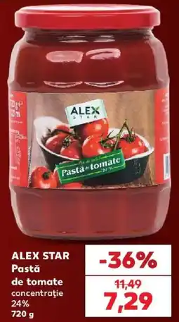 Kaufland Alex Star pastă de tomate Ofertă