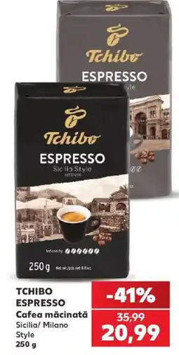 Kaufland Tchibo espresso Ofertă