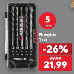 Kaufland Parkside burghie Ofertă