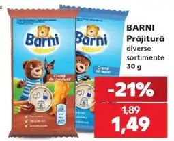 Kaufland Barni prăjitură diverse sortimente Ofertă