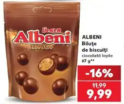 Kaufland Albeni Biluțe de biscuiți ciocolată lapte Ofertă