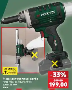 Kaufland Parkside pistol pentru nituri oarbe Ofertă
