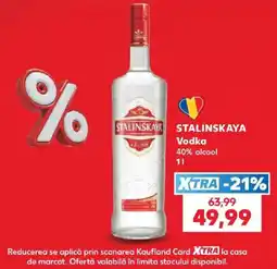 Kaufland Stalinskaya Vodka Ofertă