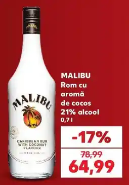 Kaufland Malibu rom cu aromă de cocos Ofertă