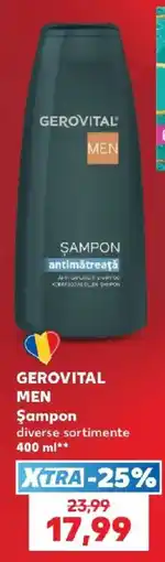 Kaufland Gerovital men şampon Ofertă