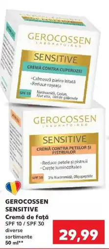 Kaufland GeroCossen sensitive cremă de față Ofertă