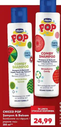Kaufland Chicco Pop Şampon & Balsam Ofertă