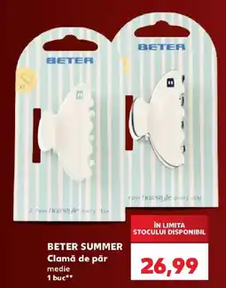 Kaufland Beter summer clamă de păr medie Ofertă