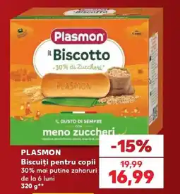 Kaufland Plasmon biscotti pentru copii Ofertă
