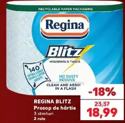 Kaufland Regina blitz prosop de hârtie Ofertă