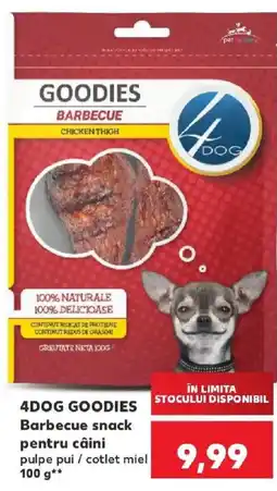 Kaufland 4dog goodies barbecue snack pentru câini Ofertă