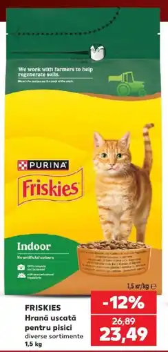 Kaufland Friskies Hrană uscată pentru pisici Ofertă