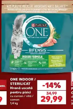 Kaufland Purina one bifensis indoor Ofertă