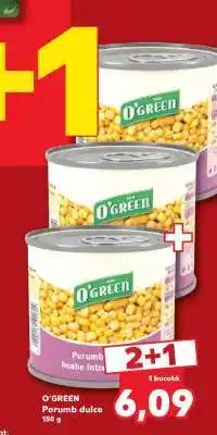 Kaufland O'GREEN Porumb dulce 150 g Ofertă