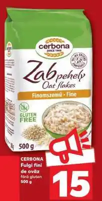Kaufland CERBONA Fulgi fini de ovăz fără gluten Ofertă