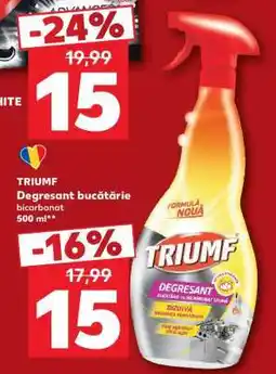 Kaufland TRIOMF Degresant bucătărie bicarbonat 500 ml Ofertă