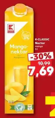 Kaufland K-CLASSIC Nectar mango 1l Ofertă