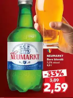 Kaufland NEUMARKT Bere blondă Ofertă