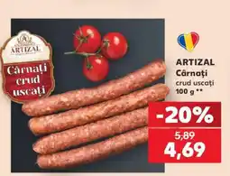 Kaufland ARTIZAL Cârnați crud uscați Ofertă