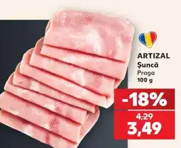 Kaufland ARTIZAL Șuncă Praga Ofertă