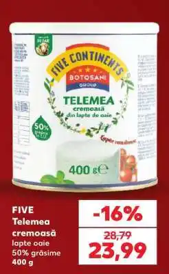 Kaufland FIVE Telemea cremoasă Ofertă