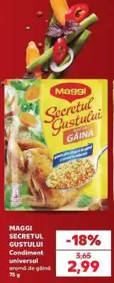 Kaufland MAGGI Secretul gustului Ofertă