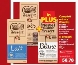 Kaufland Nestle Dessert Ciocolată Ofertă