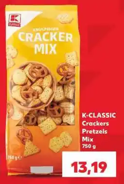 Kaufland K-CLASSIC Crackers Pretzels Mix Ofertă