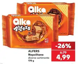 Kaufland ALFERS Napolitane Ofertă