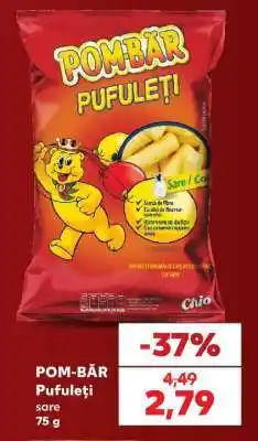 Kaufland POM-BÄR Pufuleți sare 75 g Ofertă