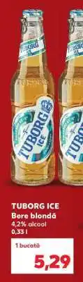 Kaufland Tuborg Ice Ofertă