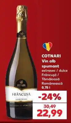 Kaufland COTNARI Vin alb spumant Ofertă