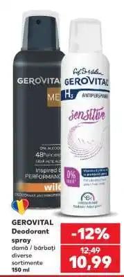 Kaufland GEROVITAL Deodorant spray Ofertă