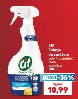 Kaufland CIF Soluție de curățare Ofertă