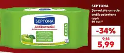 Kaufland SEPTONA Şerveţele umede antibacteriene Ofertă