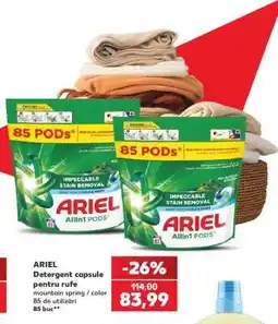 Kaufland ARIEL Detergent capsule pentru rufe Ofertă