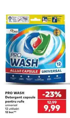 Kaufland PRO WASH Ofertă