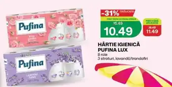 Pufina hârtie igienică lux