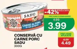 Diana Supermarket Sadu conserva cu carne porc Ofertă