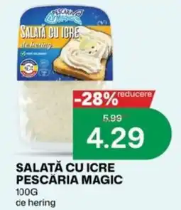 Diana Supermarket Pescăria Magic salată cu icre de hering Ofertă