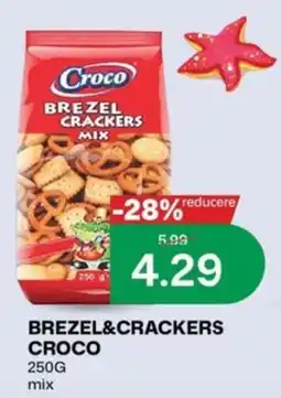 Diana Supermarket Croco brezel&crackers mix Ofertă