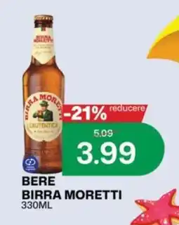 Diana Supermarket Bere Birra Moretti Ofertă